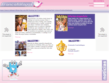 Tablet Screenshot of francatalogos.com.br